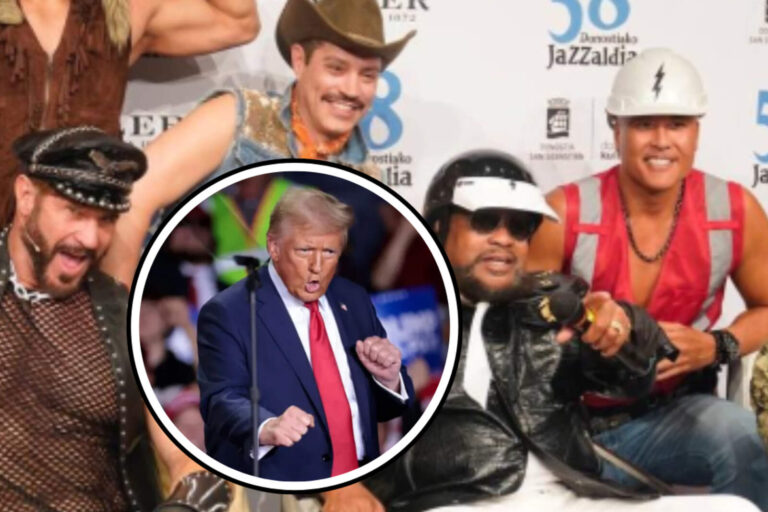 Los Village People apoyan a Donald Trump en la asunción que participa Javier Milei