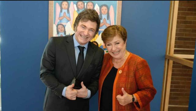 El FMI calificó de «excelente» el encuentro con Javier Milei
