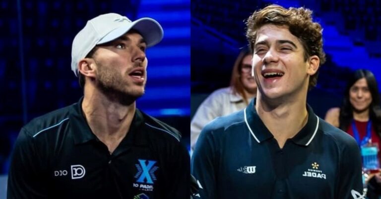 Sin rastros de Doohan, Franco Colapinto estuvo jugando al pádel con Pierre Gasly