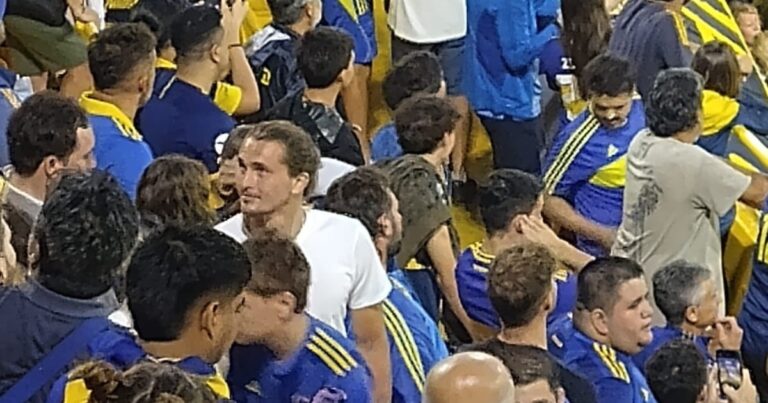 Alexander Zverev cumplió el sueño que le confesó a Olé: fue a La Bombonera a ver a Boca