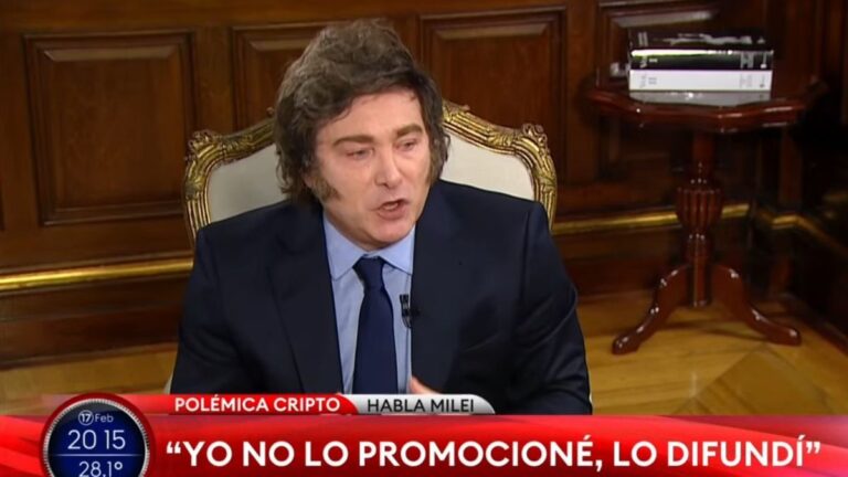 Rating: cuánto midió la entrevista de Javier Milei por el escándalo cripto