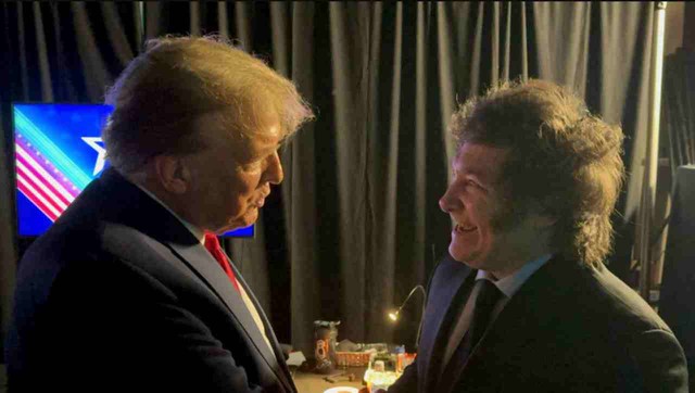 Trump elogió la política económica de Milei en la CPAC