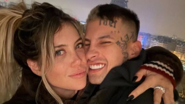 Así fue la fiesta sorpresa que Wanda Nara le armó a L-Gante en complicidad con su suegra