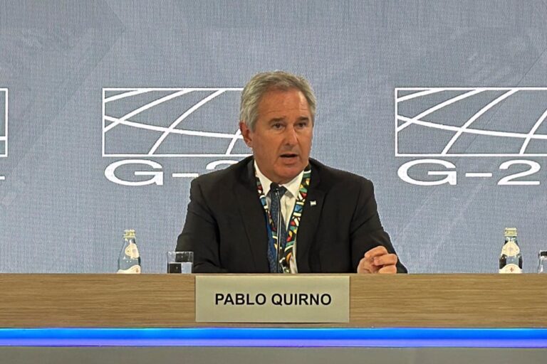 En el FMI, Pablo Quirno destacó la recuperación de credibilidad de la Argentina