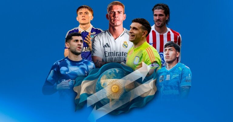 El mercado de pases de argentinos por el mundo