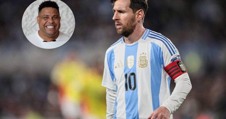 La confianza del Fenómeno Ronaldo en Messi: «Va a llegar bien al Mundial»