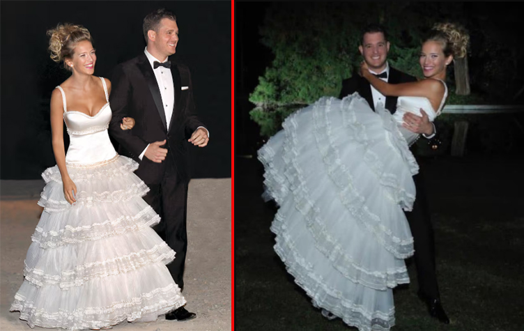 Dolor: el polémico hecho que se escondió en la noche del casamiento de Luisana Lopilato