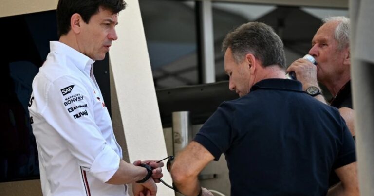Toto Wolff habló con picardía sobre el despido de Christian Horner, su viejo rival en la Fórmula 1: «Si termina en la FIA estoy cagado»