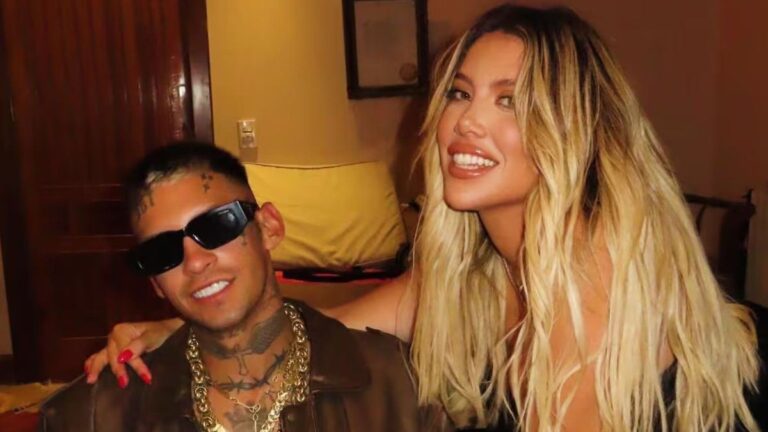 Wanda Nara rompió el silencio y aclaró su vínculo con L-Gante en pleno viaje europeo