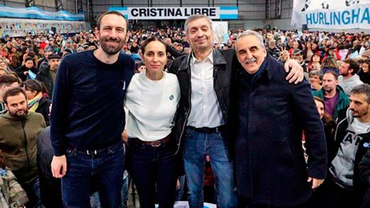 Un cierre de alianza de Fuerza Patria con un operativo clamor inesperado
