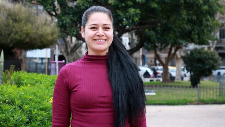 Karen Leguizamon: luchó por tierra para vivir en Guernica y es candidata a diputada provincial