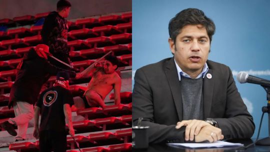 Axel Kicillof habló sobre los incidentes en Independiente-Universidad de Chile y apuntó contra Conmebol