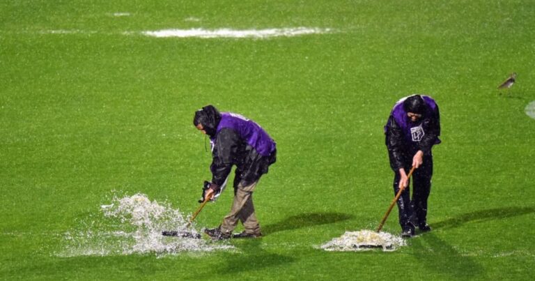 La tormenta de Santa Rosa suspendió Sarmiento vs Rosario Central: qué clima tendrán los partidos de Boca, River y Racing del domingo