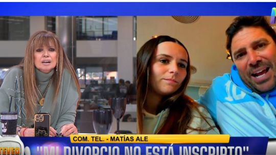 Exclusivo de Te veo: Matías Alé reveló detalles de su divorcio fallido y aseguró que tiene margen para casarse en fecha con Martina Vign