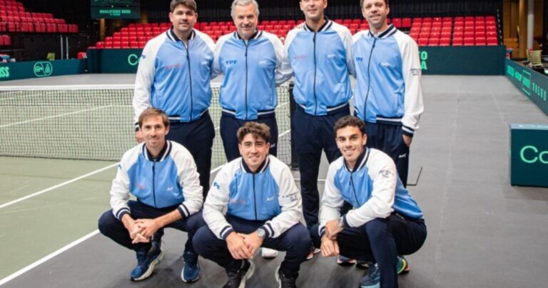 A qué hora juega Argentina vs. Países Bajos y por dónde se puede ver EN VIVO la Copa Davis