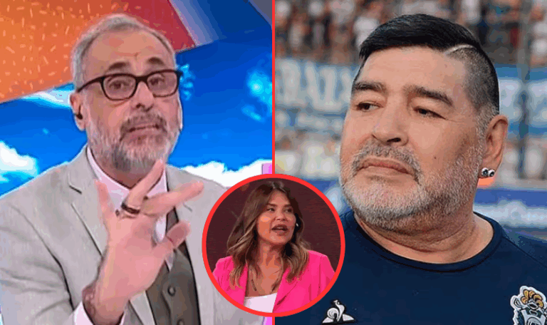 Nazarena Vélez reveló por qué Jorge Rial y Diego Maradona se pelearon por ella
