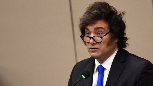 Javier Milei cierra su viaje a Córdoba con un acto partidario en el Parque Sarmiento