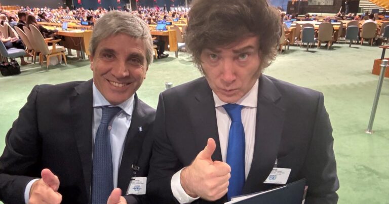 «Argentinos, empieza una nueva era»: la euforia de Luis Caputo tras el anuncio del swap que otorgará Estados Unidos