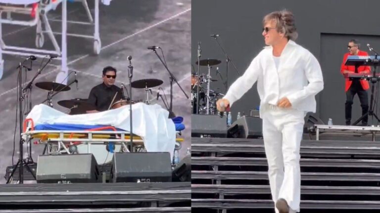 Cosquín Rock 2026: Joaquín Levinton ingresó en ambulancia para su regreso a los escenarios